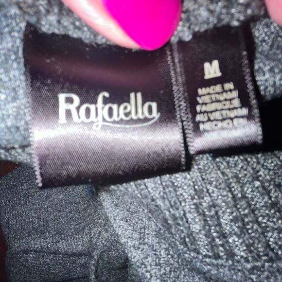 Rafaella dark gray sweater medium - Picture 5 of 6